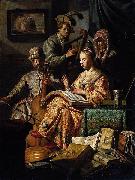 The Music Party Rembrandt
